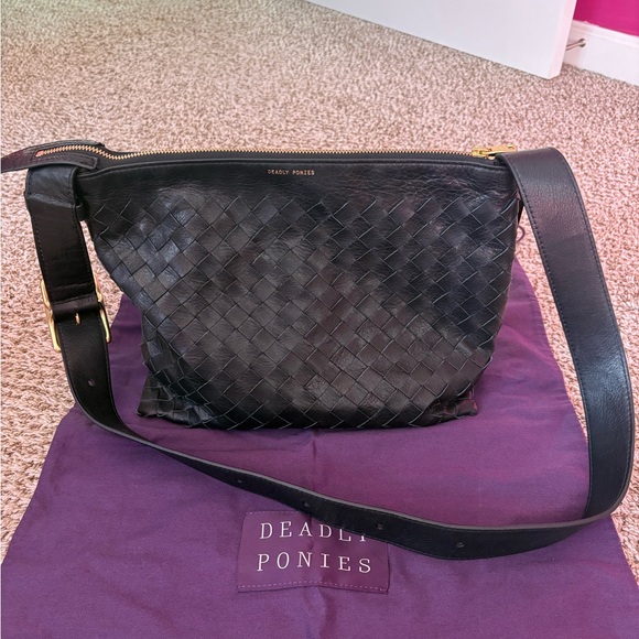 Deadly Ponies Mr. Minimese Black Woven Deerskin - Picture 4 of 13